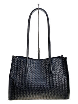 Женская сумка из искусственной кожи, цвет черный - Greta фото 2