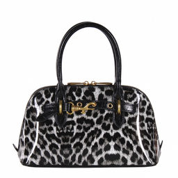 Сумка 6118Q black white Polina&Eiterou