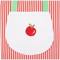 ФАРТУК МАЛЕНЬКИЙ ДЕКОРАТИВНЫЙ ФРУКТОВЫЙ САД ,БЕЛЫЙ\КРАСНЫЙ, 100 - Lefard фото 3