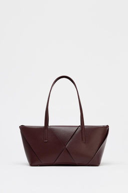 WOVEN ELONGATED HANDBAG - Zara фото 3
