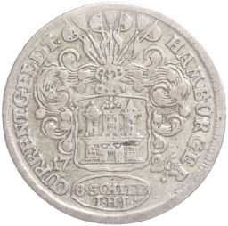 8 шиллингов 1726 года Гамбург