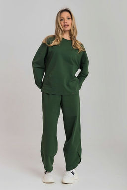 Костюм толстовка и брюки М326010х хаки