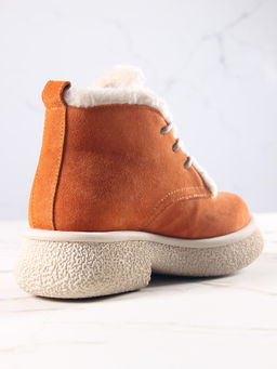 Ботинки EDART 308.агата w. мандарин замша з/шерсть - Ed'art фото 11