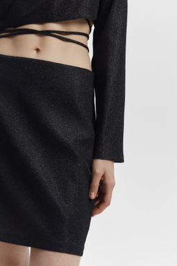 Мини юбка с блестками - Mollis фото 7