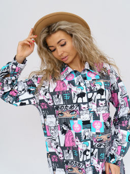 942 Туника-Рубашка "Аниме"