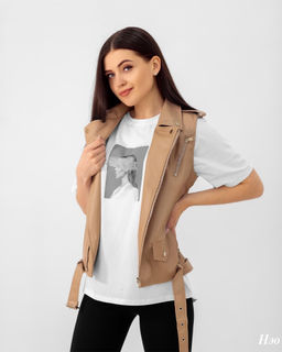 Жилетка Нэо (бежевый) - Nadi bordo фото 5