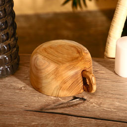 Миска с ручкой 14 х 17 х 7 см, тиковое дерево - Simaland фото 3