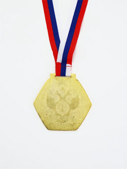 Медаль призовая 201 8 см. 1 место. Цвет зол. С лентой