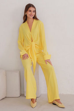 10518 Костюм с завязками лимонный - Martichelli фото 8