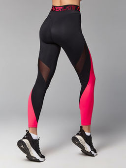 Леггинсы со вставками из сетки - NEVERLATE фото 2