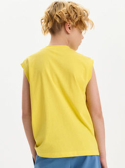 PELICAN, майка для мальчиков, Желтый  фото 2