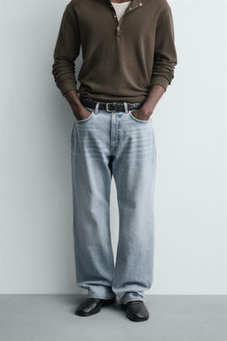 JEANS LOOSE FIT / Azul medio - Zara фото 2