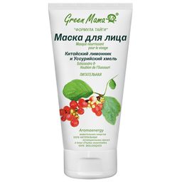 Маска для лица Китайский лимонник и уссурийский хмель 170 мл - Green mama фото 3