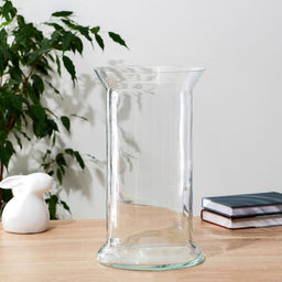 Ваза «Пантеон», 6.5 л, h=35 см, d=20 см, стекло, прозрачная