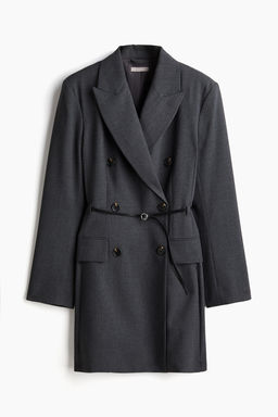 Vestido blazer con cinturon - H&m фото 5
