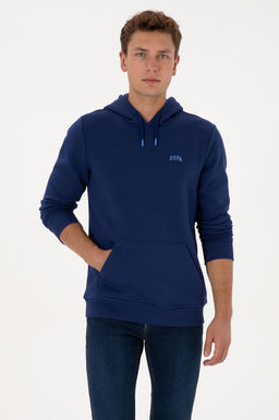 Erkek _ndigo Basic Sweatshirt