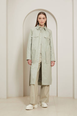 Плащ женский арт. 251S - Ultramarine фото 2