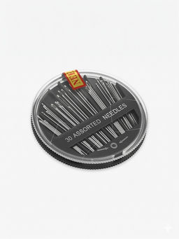 Швейный набор 89 предметов в футляре 21*14*3см чёрный