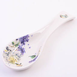 60205 Подставка под ложку 22,3см Букет фантазий доломит LR (х72)