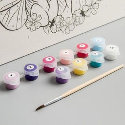 Картина по номерам для детей My Little Pony, 20?30 см