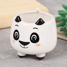 Кашпо 8х6,5х8 см Животные / WN35 /уп 6/96/ (1) - Галеонтрейд фото 7