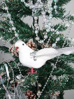 Новогоднее украшение Птица счастья 15 см / SH0938 /уп 2/600/121867 - Галеонтрейд фото 3