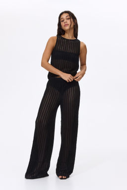 Textured net top - H&m фото 7