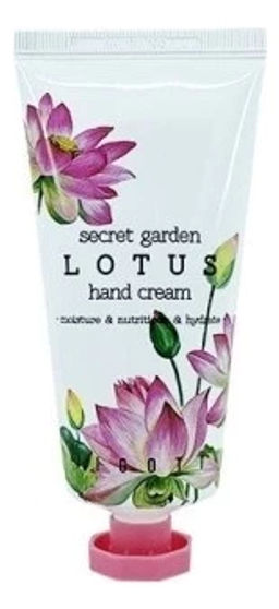 Крем для рук с экстрактом лотоса JIGOTT Secret Garden Lotus Hand Cream, 100ml