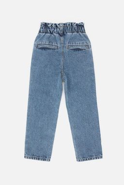 Брюки джинсовые детские для девочек Maki синий 20210440022