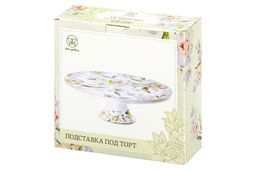 Подставка п/торт на ножке 28*28*10 см "Корнелия" NEW BONE CHINA