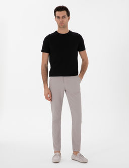 Vizon Slim Fit Pamuk Kar___ml_ Kanvas Pantolon