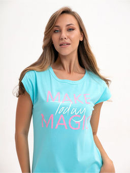 IV-CAPRIZ Глэдис - туника бирюзовый