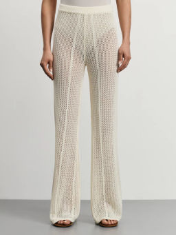 Прямые вязаные брюки / Zarina  фото 2