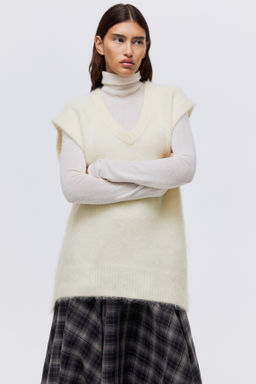 Su?ter sin mangas en mezcla de mohair - H&m фото 5