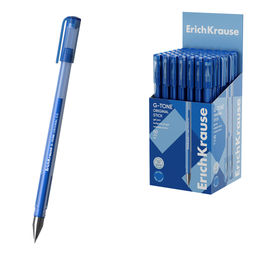 Цена за 50 шт. Ручка гелевая ErichKrause G-Tone Stick Original 0.5, цвет чернил синий (в коробке по 50 шт.)