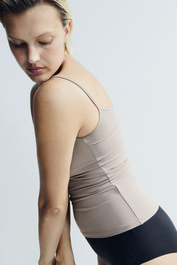 Top de tirantes en microfibra - H&m фото 5