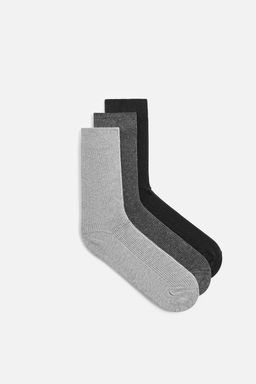 3-PACK OF CONTRAST SOCKS - Zara фото 2