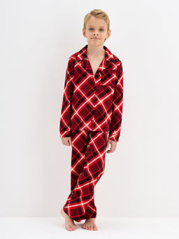 Красная пижама в клетку - Kogankids фото 8
