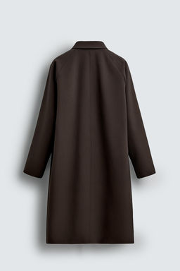 LIMITED EDITION LONG WOOL TRENCH COAT - Zara фото 10