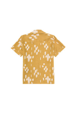 U. S. Polo Assn Рубашка светло-коричневого цвета с коротким рукавом для мальчика - U.s. polo assn фото 3