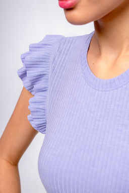 Арт. 3401/1 Футболка женская 42-50 (5 шт) Цвет:сиреневый - Калинка фото 5