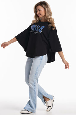 Пончо туника женская