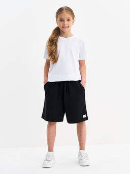 Черные шорты для девочки - Kogankids фото 20