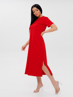 751 ЖЕНСКОЕ ПЛАТЬЕ (Красный) - А-дина фото 4