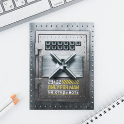 Цена за 2 шт. Подарочный набор Лучшему защитнику. 23 февраля, блокнот и магнитные закладки 2 шт. - Artfox фото 3