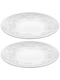 Набор тарелок 2 пр. 17,5*17,5*2 см Цветущая сакура, фарфор - Elan gallery фото 4