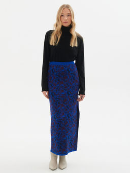 Юбка л1432 т. синий - Стим фото 3