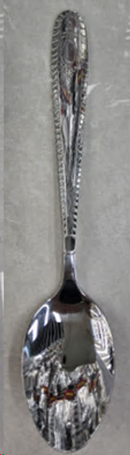 Ложка столовая 6 штук Серебро 21 Spark/ MJXA00 /уп 100/шлифовка глянец