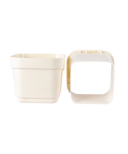 Горшок для цветов 7л d221 h 207мм молочный HILLS - Полимербыт фото 3