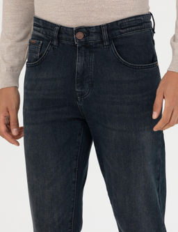 Petrol Slim Fit Jean Pantolon